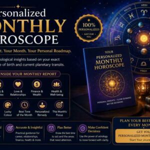 Personalised monthly horoscope