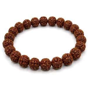 Rudraksha Bracelet 8mm